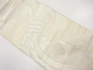 アンティーク　束ね熨斗模様織り出し袋帯（着用可）